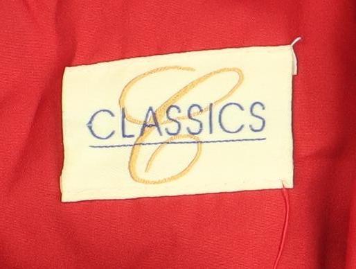 Classics Women's Blue Anorak Jacket Size 16 Hooded Zip