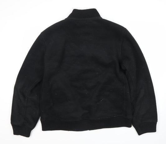 Mens UK Size L Dunnes Black Basic Jacket