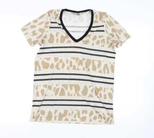 Womens UK Size 6 ASOS Beige T-Shirt