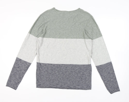 Jack & Jones Men's Multicoloured M Pullover Jumper