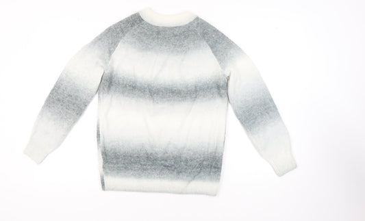 Womens UK Size S Marks and Spencer Grey Pullover Jumper