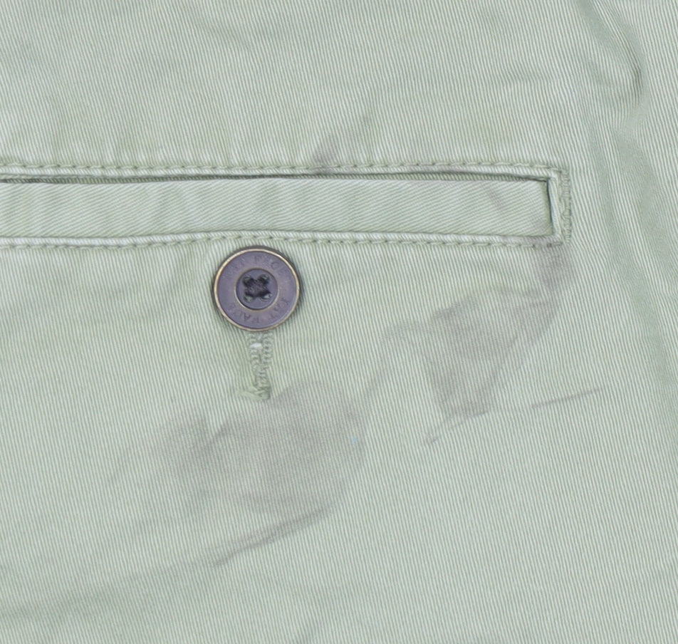 Fat Face Women's Green Chino Trousers Size 10