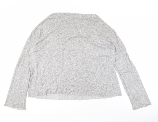 Womens UK Size S Zara Grey Pullover Jumper