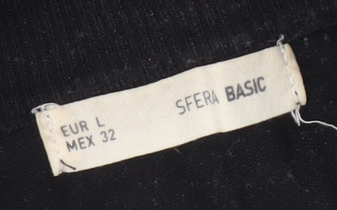 Womens UK Size L Sfera Black Pullover Jumper
