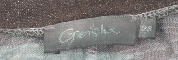 Geisha Women's Multicoloured Animal Print Shrug Size 10