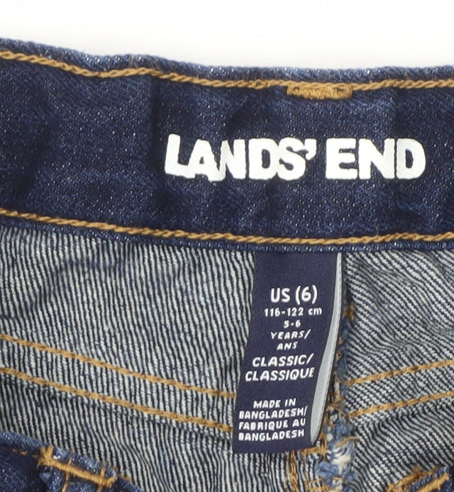 Lands' End Boys Blue Straight Jeans - Size 10