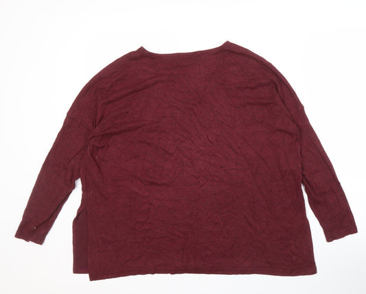 Womens UK Size S Only Red Pullover Jumper