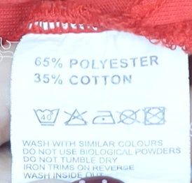 Slazenger Men's Red Medium Crew Neck T-Shirt