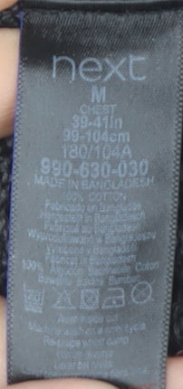 Next Men's Grey Cable-Knit Pullover Jumper M