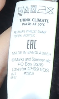 M&S Men's Black XL Pullover Jumper