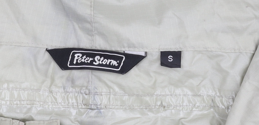 Mens UK Size S Peter Storm Grey Anorak Coat