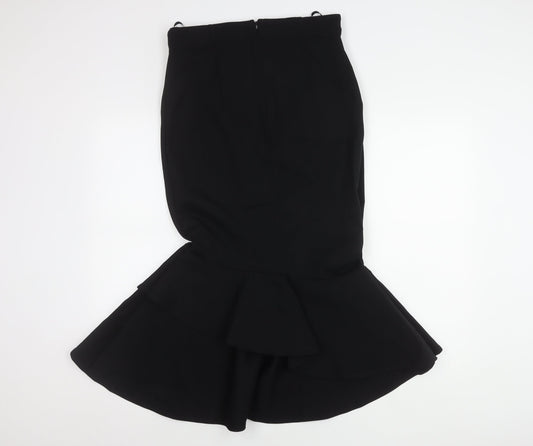 Marks & Spencer Women's Black Trumpet Skirt Size 12