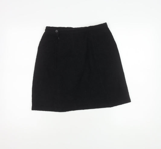Marks and Spencer Women's Black Pencil Skirt Size 12