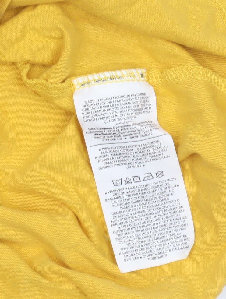 Jordan Men's Yellow Medium Jumpman Graphic T-Shirt