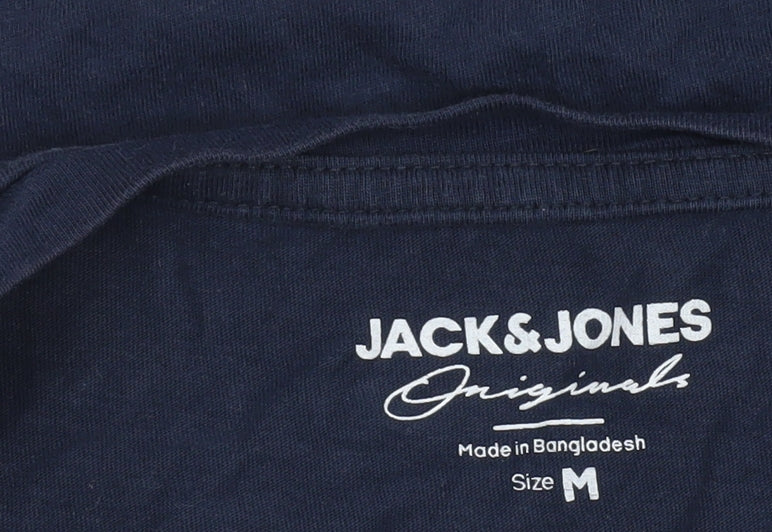 Jack & Jones Men's Multicoloured Crew Neck T-Shirt M