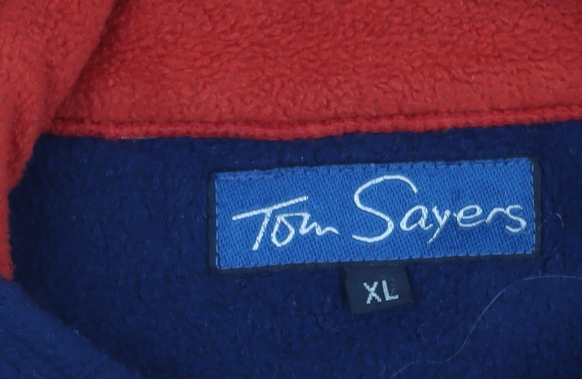 Mens UK Size XL Tom Sayers Red Basic Jacket