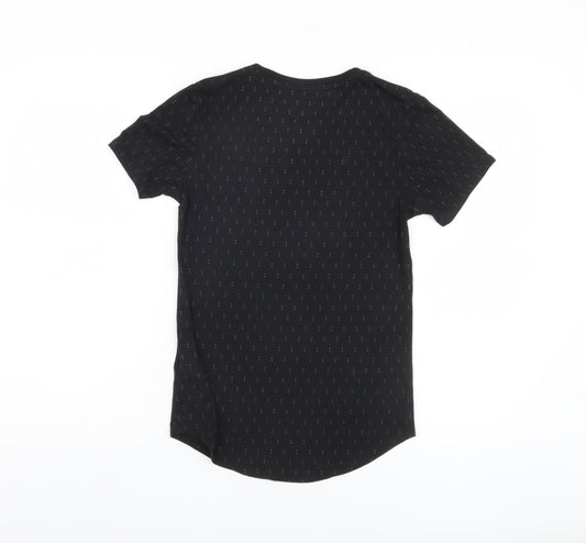 Womens UK Size XS Nike Black Basic T-Shirt