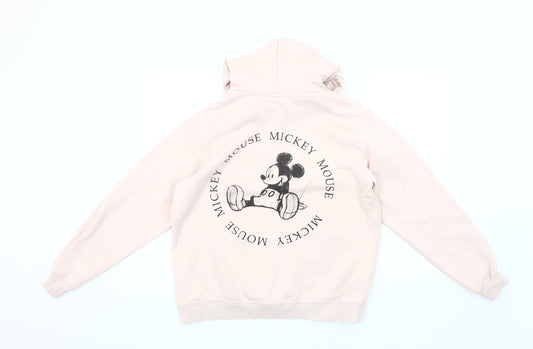H&M Women’s Ivory Mickey Mouse Hoodie M