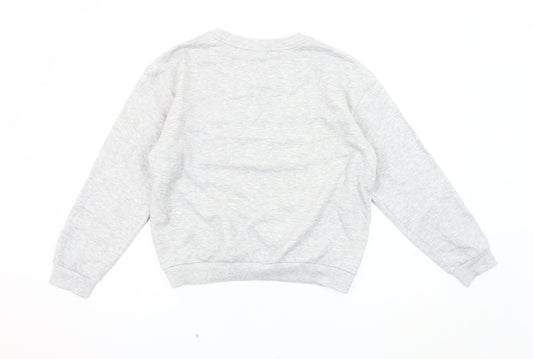 Lonsdale Women's Grey Pullover Sweatshirt Size 12