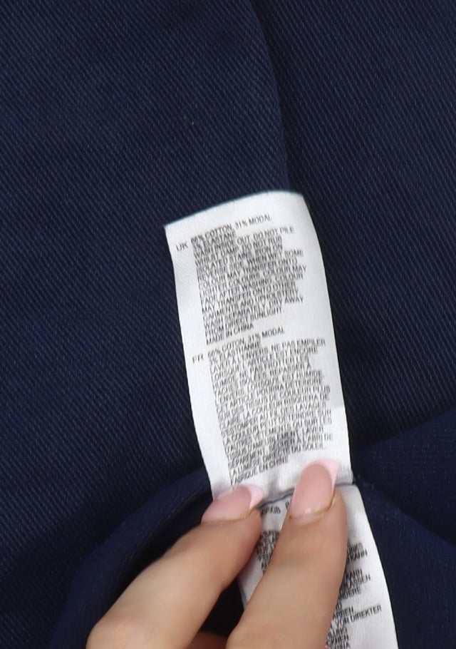 White Stuff Women's Blue Jogger Trousers Size 8