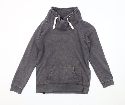 Womens UK Size UK 12 Bench Grey Pullover Hoodie