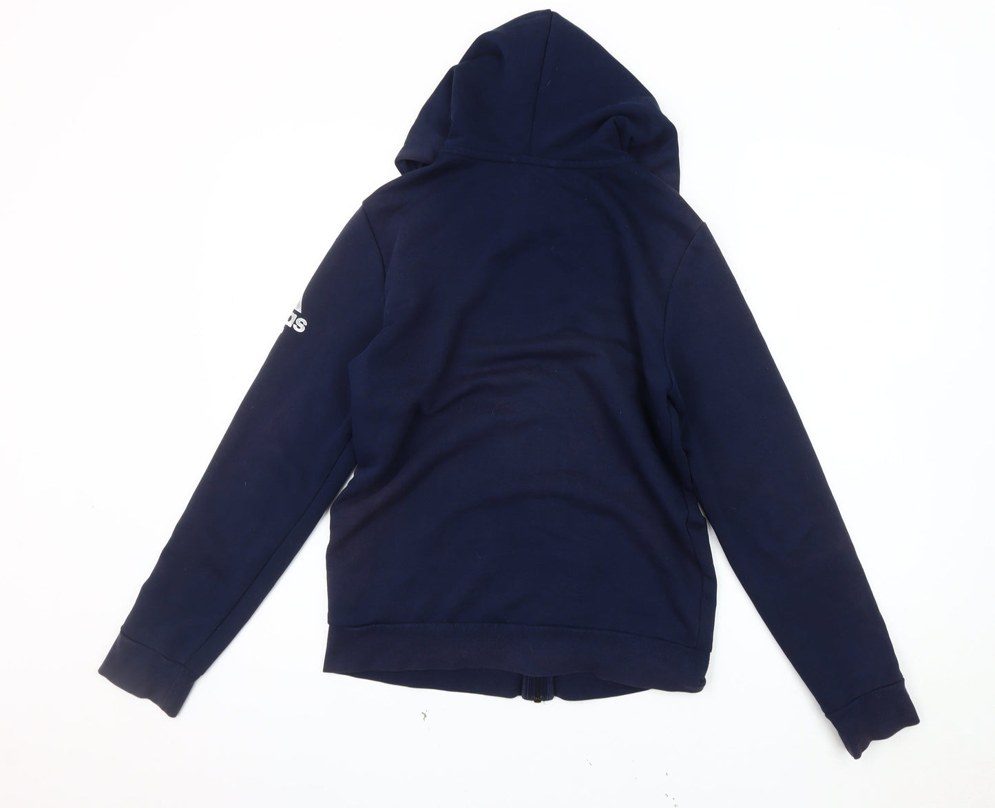 Unisex Adults UK Size M adidas Blue Basic Jacket