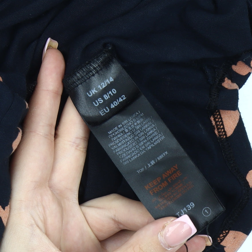 Capsule Women's Multicoloured Animal Print Shift Dress Size 12-14