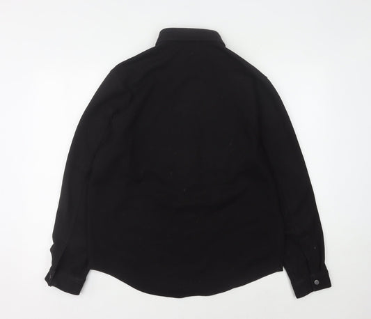Zara Men's Black M Button-Up Jacket