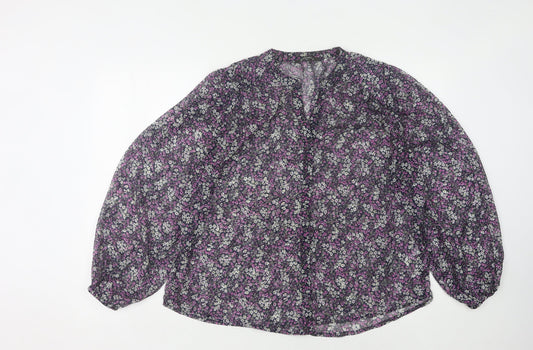 Womens UK Size 12 Bonmarché Multicoloured Blouse