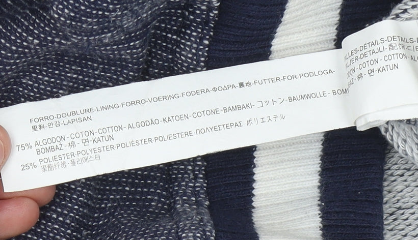 Zara Boys Blue Pullover Hoodie 11-12 Years - Casual City Style