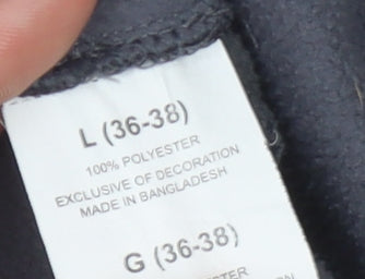 Men's Black Joggers L Size Quick Dry Trousers