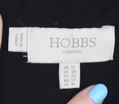 Hobbs Women's Multicoloured Sleeveless Dress Size 14