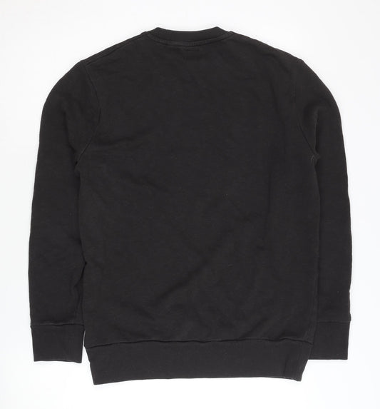 Mens UK Size S Levi's Black Pullover Sweatshirt