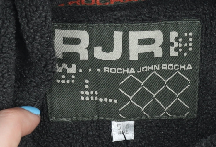 Rocha John Rocha Boys Black Pullover Hoodie, Size S - Fleece