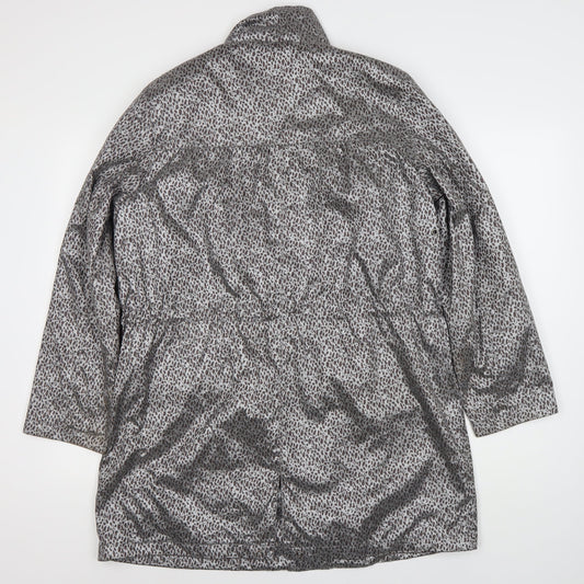 Four Seasons Women's Animal Print Rain Coat M