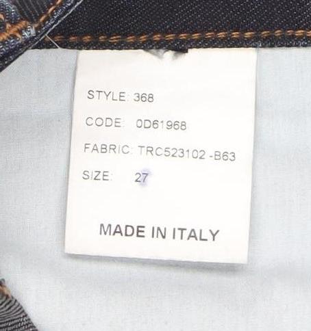 Mens UK Size 27 N°368 NFY Straight Blue Jeans
