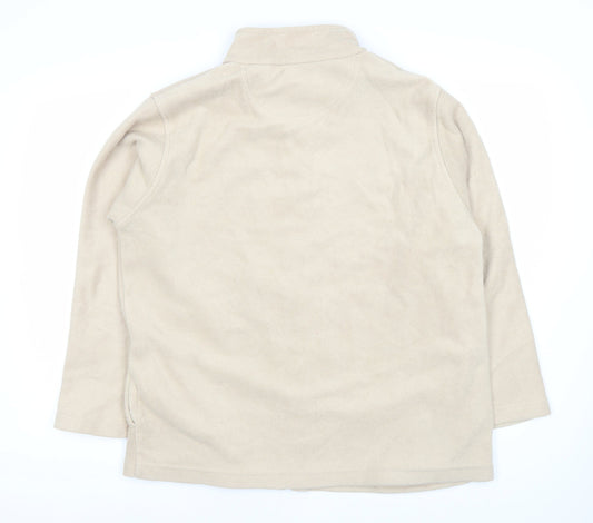 Womens UK Size 16 EWM Beige Basic Jacket