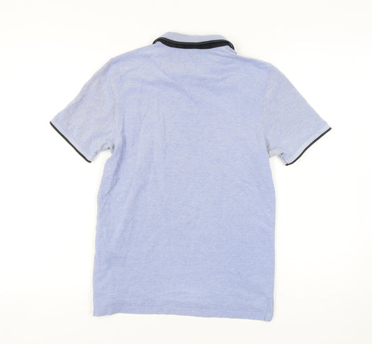 Jack & Jones Mens Blue Polo Shirt Size S