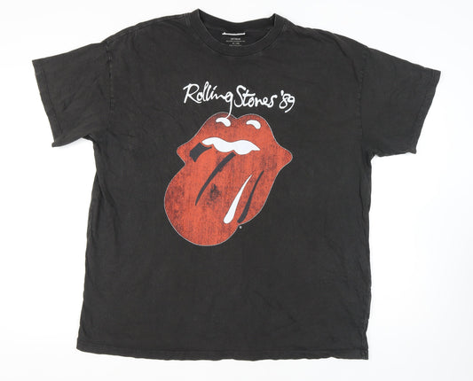 Additional front view of Cotton:On unisex black xl relaxed t-shirt