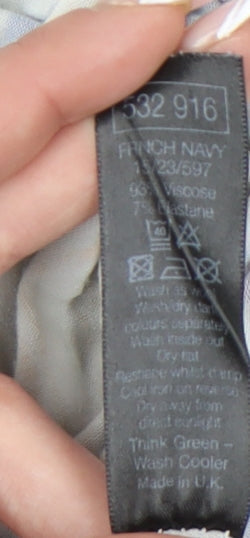 M&Co Women's Multicoloured Floral Top Size 18