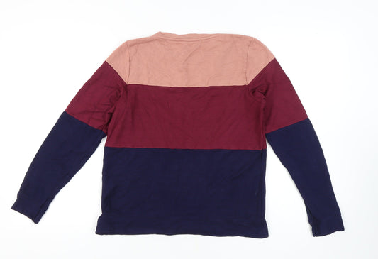 Womens UK Size S Oasis Multicoloured Basic T-Shirt
