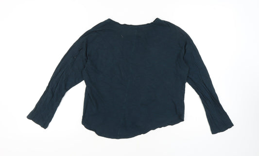 Womens UK Size XS Jigsaw Blue T-Shirt