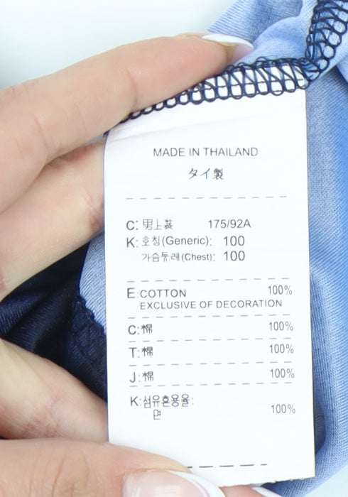 Nike Men's Blue XS Football Jersey T-Shirt