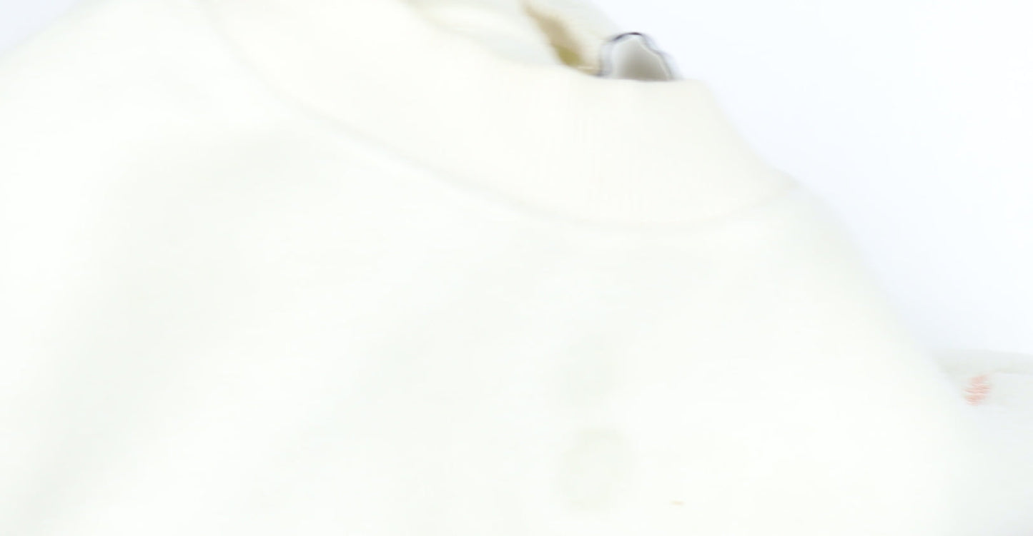 Champion Women's Ivory XS Colourblock Pullover Sweatshirt