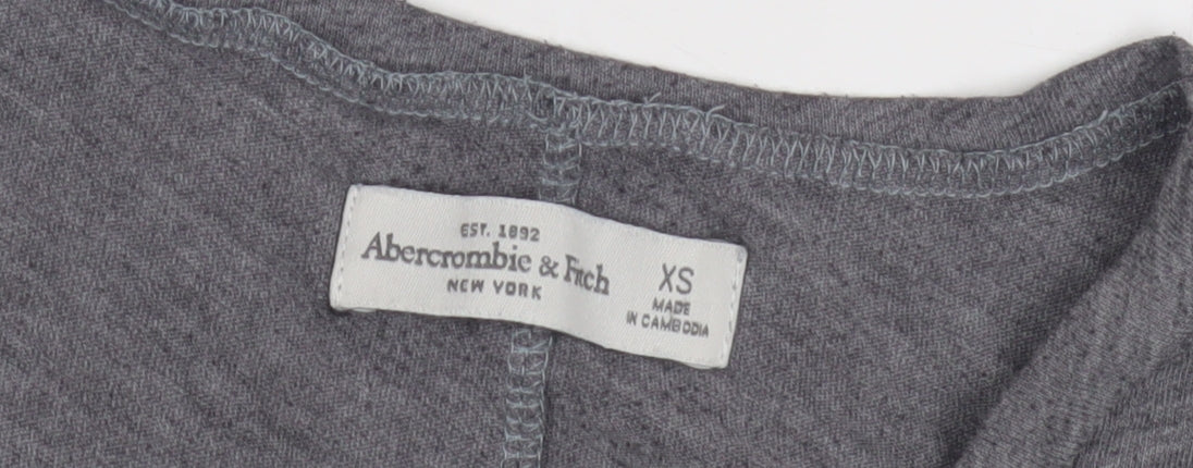 Abercrombie & Fitch Women's Grey XS T-Shirt