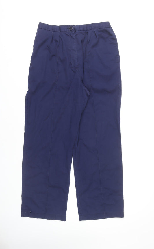 Additional front view of Boyd Cooper Blue unisex trousers, size 28, casual style