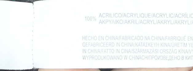 Pull & Bear Men's Grey Fair Isle Pullover Jumper Size M