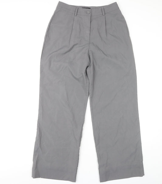 Womens UK Size 8 PRETTYLITTLETHING Grey Trousers