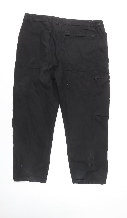 Regatta Men's Black Cargo Trousers Size 38