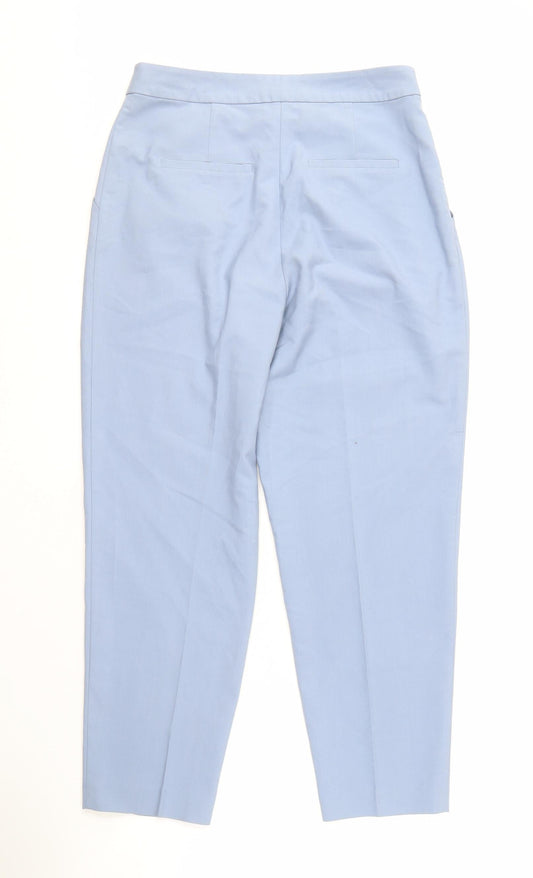 Topshop Women's Blue Trousers Size 12